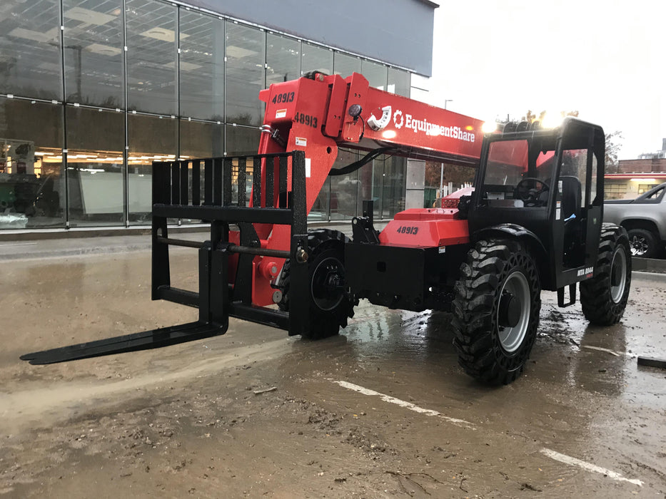 2020 Manitou MTA8044 74hp T4F, Open ROPS, Cab and Boom LED work lights, Auxiliary Hydraulics, Solid Tires, Amber strobe, Lift Hook w/66" Carriage, 60" Forks