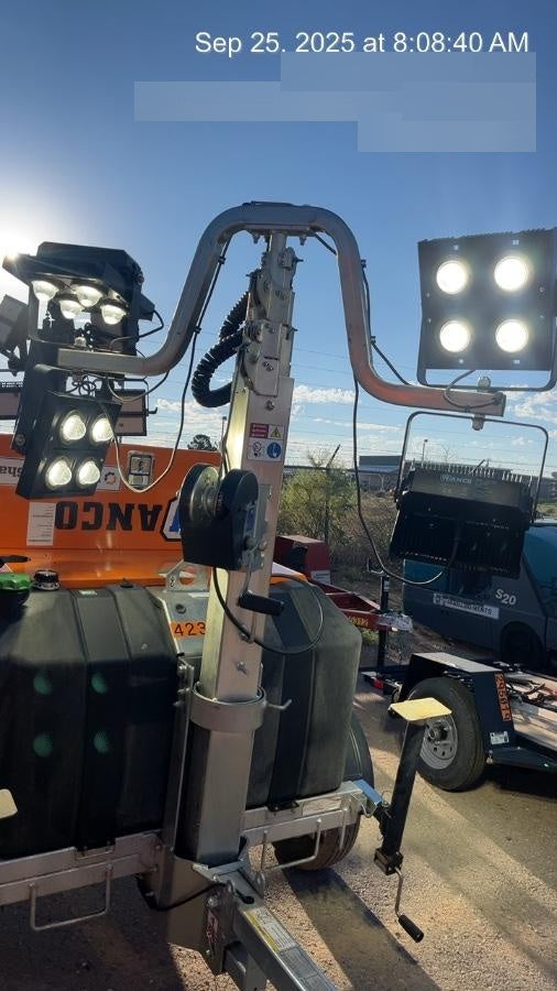 2024 Wanco WLTT-4MM4K Diesel, Deep Sea Controller, Shore Power Plug, Auto Start, (4) 350W LED Floodlights, 4kW Generator, 60 Gal Fuel Tank, 2" Ball, T3