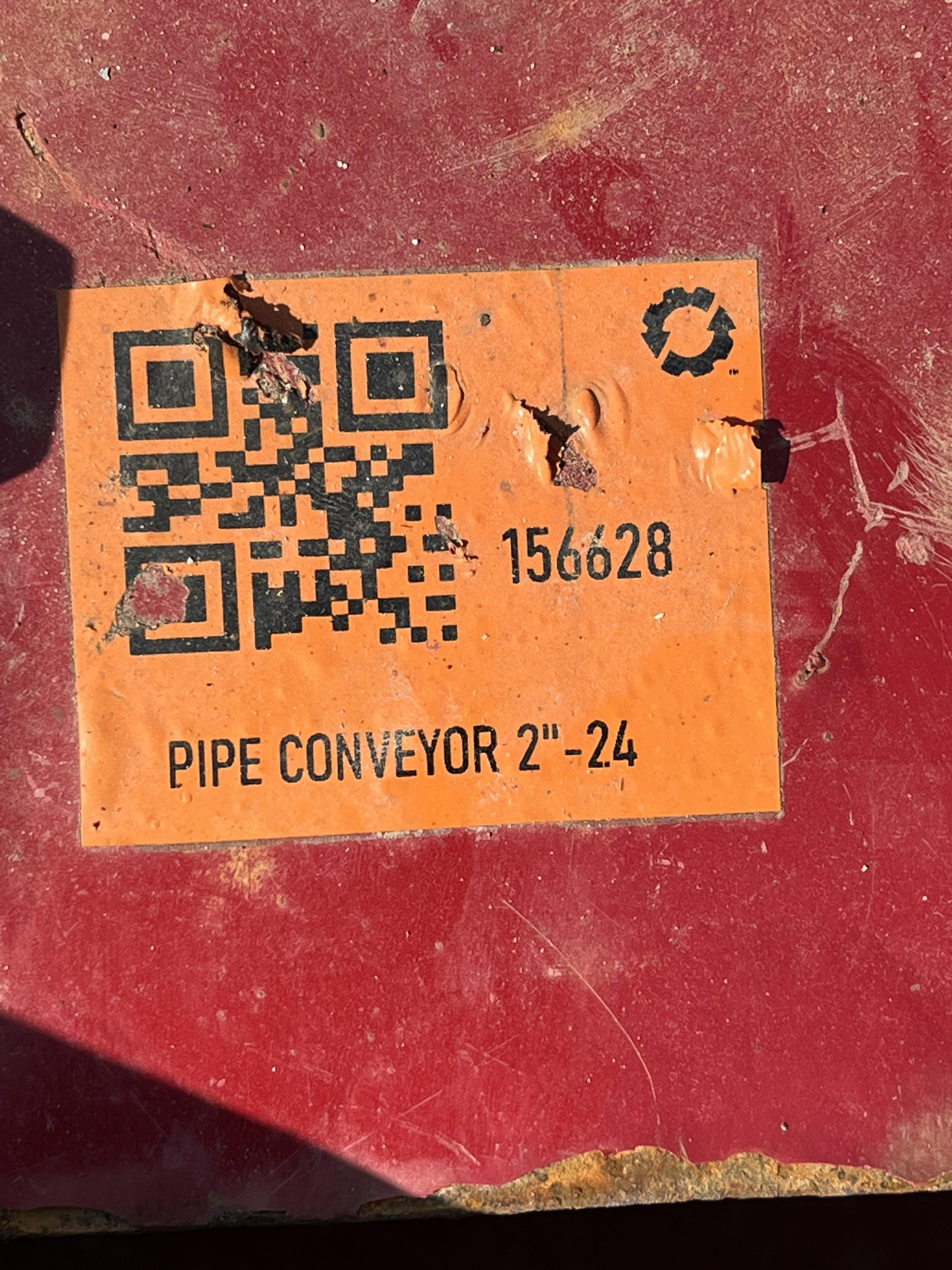 2021 KEY PLANT Pipe Conveyor