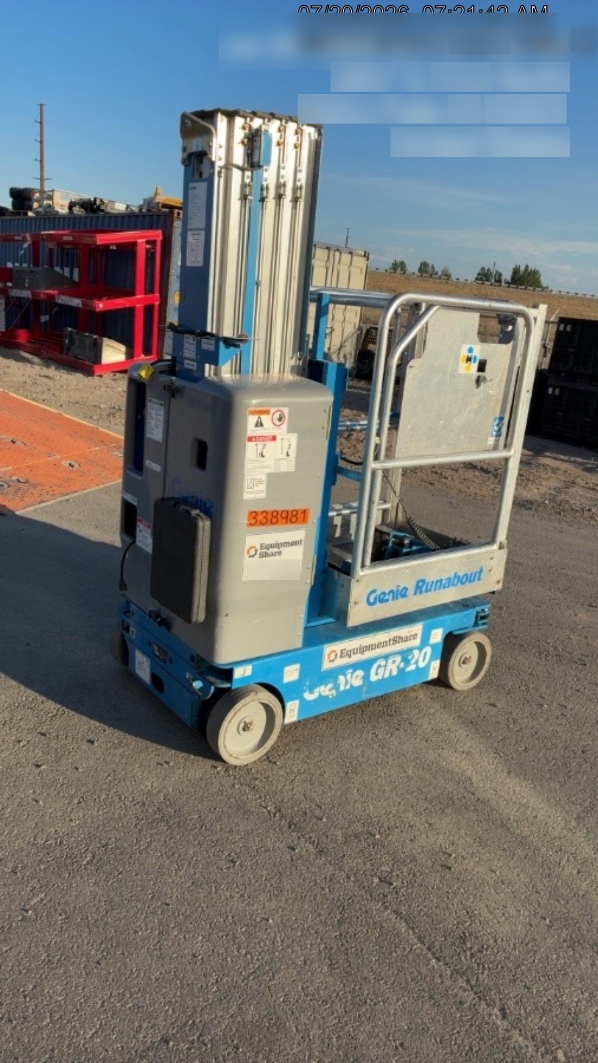 2023 GENIE GR-20
