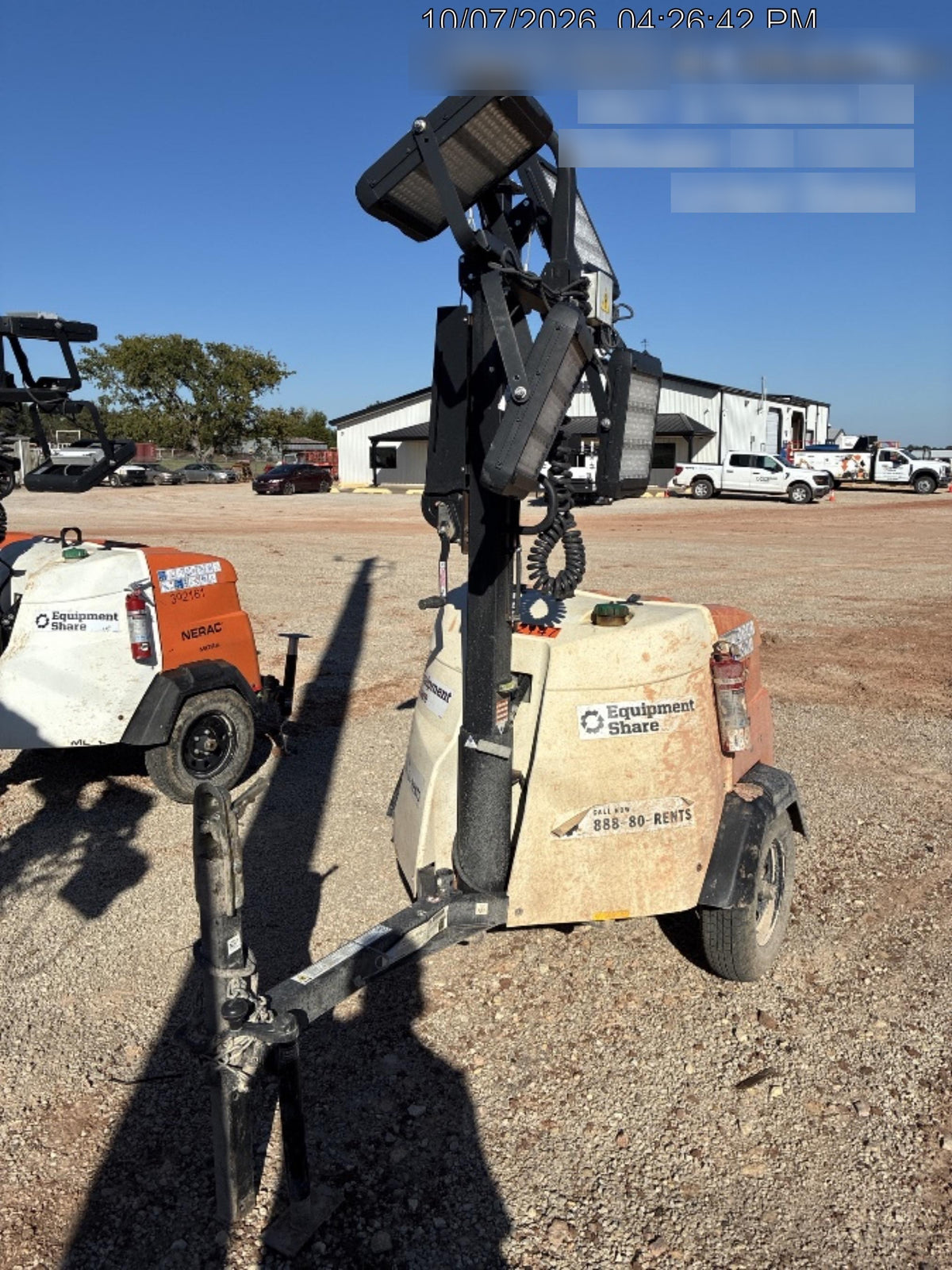 2024 Generac MLT2 Diesel, Flex Switch 120V Input, Powerzone Controller, 
(4) 320W LED Lights, 4kW Generator, 39.9 Gal Fuel Tank, 2" Ball, T3
