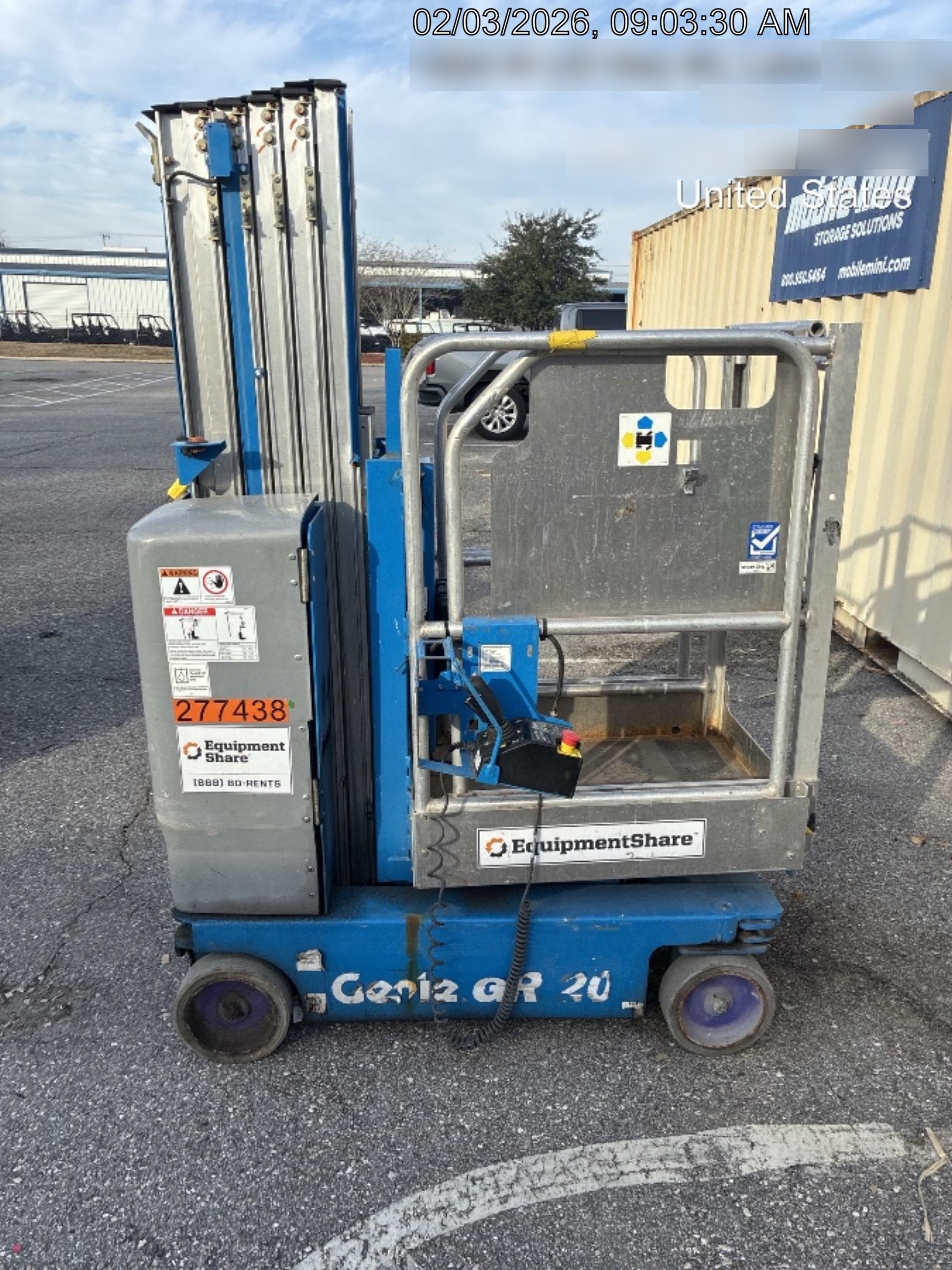 2022 GENIE GR-20