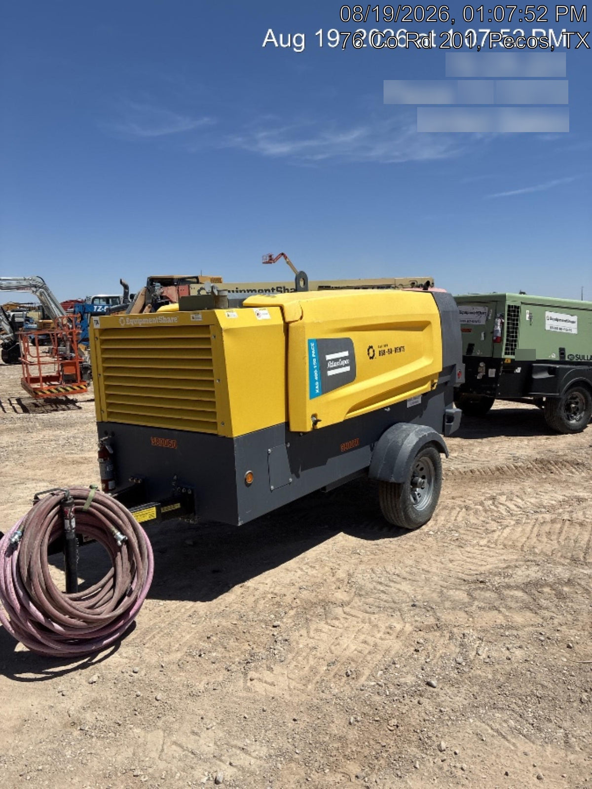 2023 ATLAS COPCO XAS 400-150 PACE
