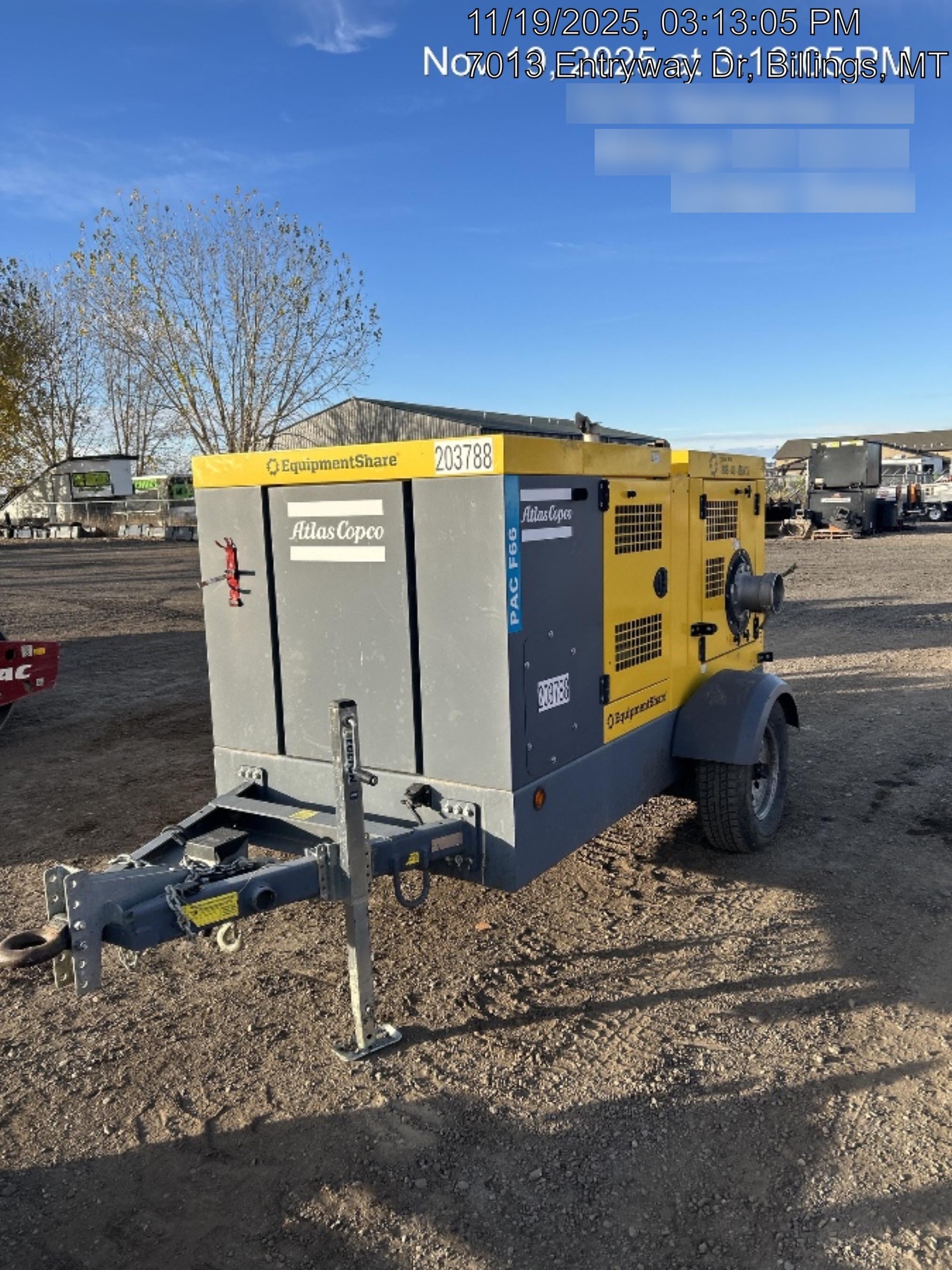 2022 ATLAS COPCO PAC F66 KD-S