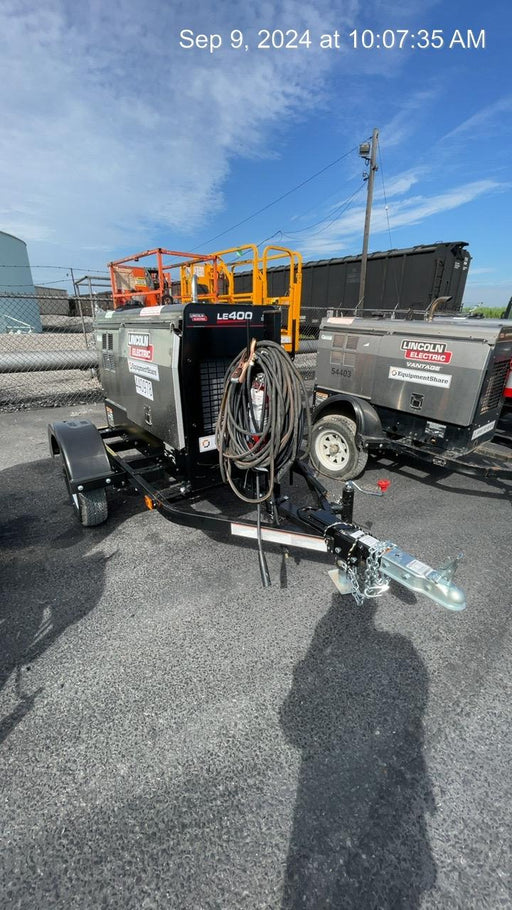 2024 Lincoln Electric LE400 Kubota V1505, Trlr, Cable Rack, Light Kit, ES Decals, T3