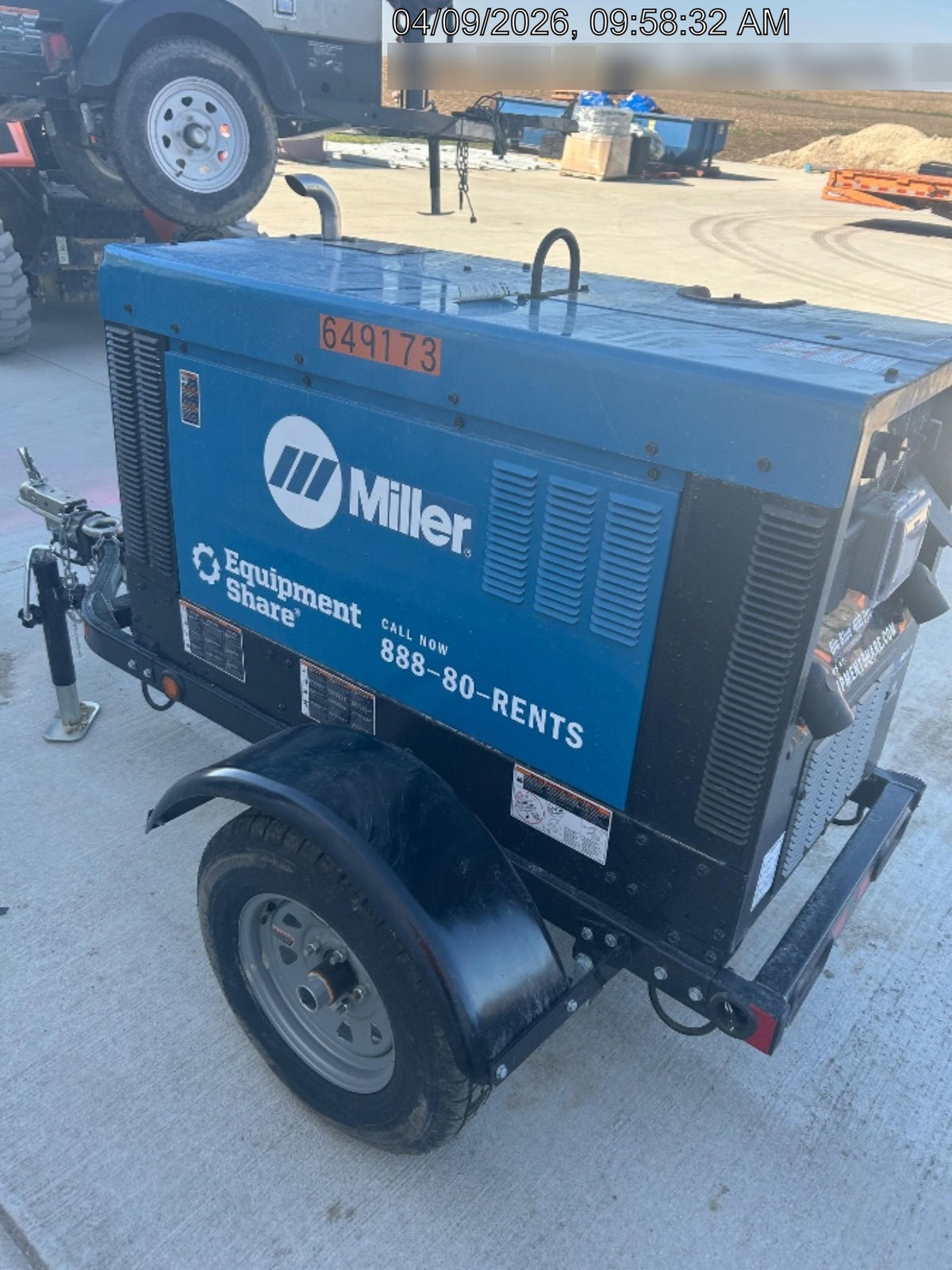 2026 MILLER ELECTRIC BIG BLUE 400