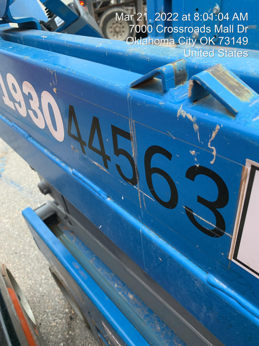 2019 Genie GS-1930 Fixed rails with chain Entry