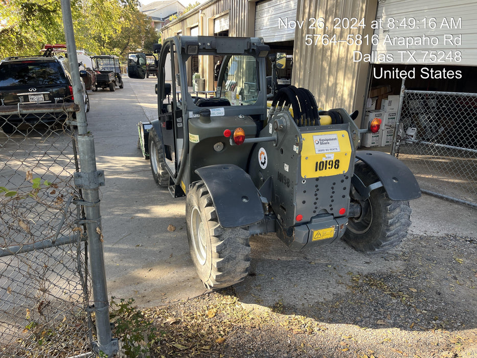 2018 Wacker Neuson TH627 Wacker Neuson TH627 Telehandler w/Canopy, Solid Tires, 48" Carriage and Forks