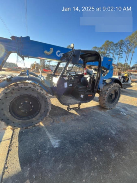 2018 Genie GTH-636 Genie GTH-636 w/Open ROPS, Solid Tires, beacon/work lights, 48" carriage/forks