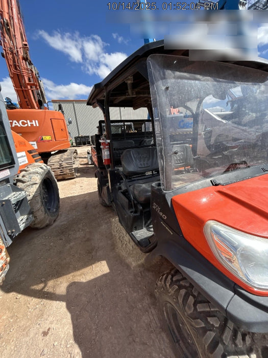 2022 Kubota RTV-X1140W-H Plastic Canopy, Windshield Acrylic Clear, LED Strobe Light, Wire Harness Kit, Back up Alarm