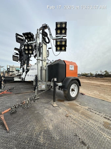 2024 Wanco WLTT-4MM4K Diesel, Deep Sea Controller, Shore Power Plug, Auto Start, (4) 350W LED Floodlights, 4kW Generator, 60 Gal Fuel Tank, 2" Ball, T3