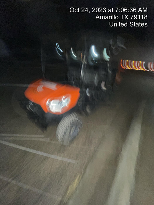 2022 Kubota RTV-X1140W-H Plastic Canopy, Windshield Acrylic Clear, LED Strobe Light, Wire Harness Kit, Back up Alarm