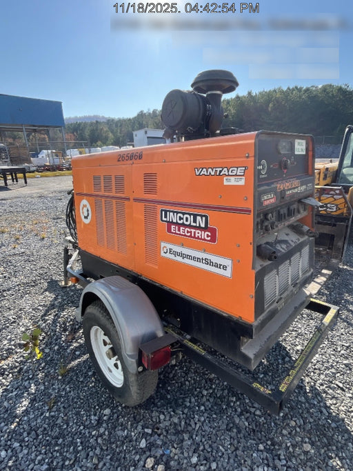 2022 Lincoln Electric Vantage 549X Crosslink Technology, Trailer Mounted, ES Decals, T3