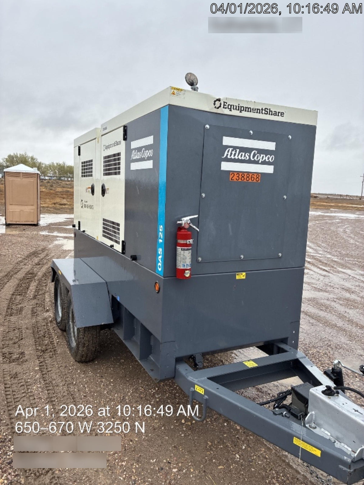 2022 ATLAS COPCO QAS 125