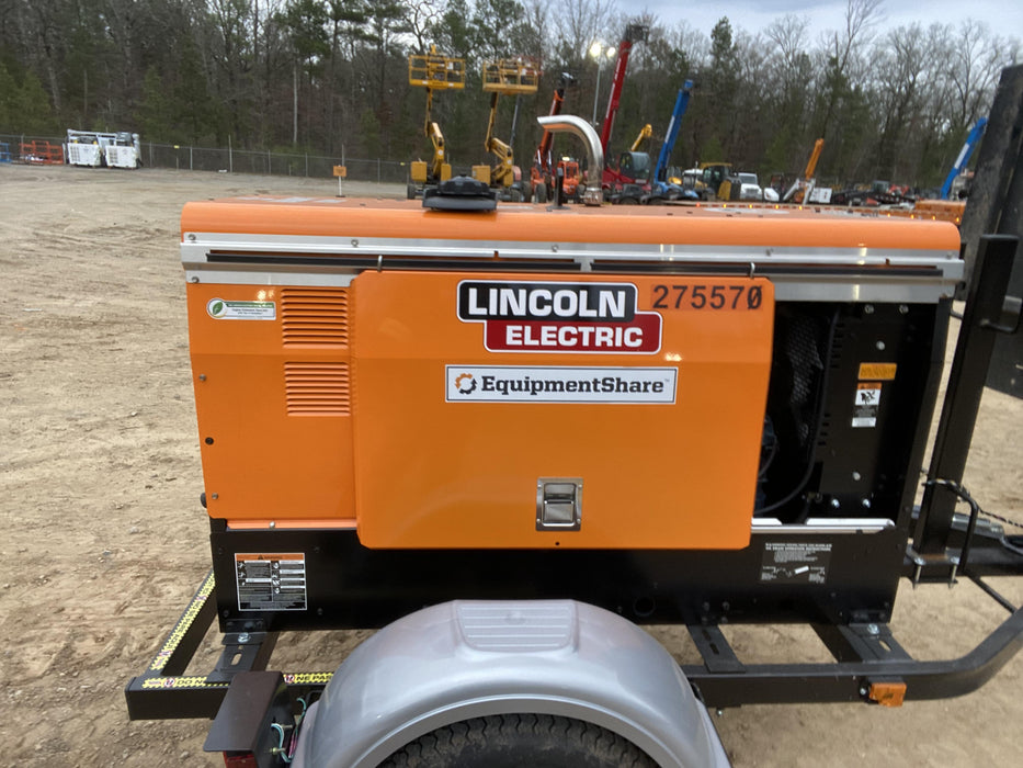 2022 Lincoln Electric LE400 Kubota V1505, Trlr, Cable Rack, Light Kit, ES Decals, T3