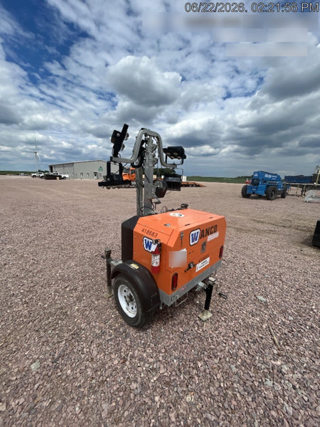 2024 Wanco WLTT-4MM4K Diesel, Deep Sea Controller, Shore Power Plug, Auto Start, (4) 350W LED Floodlights, 4kW Generator, 60 Gal Fuel Tank, 2" Ball, T3