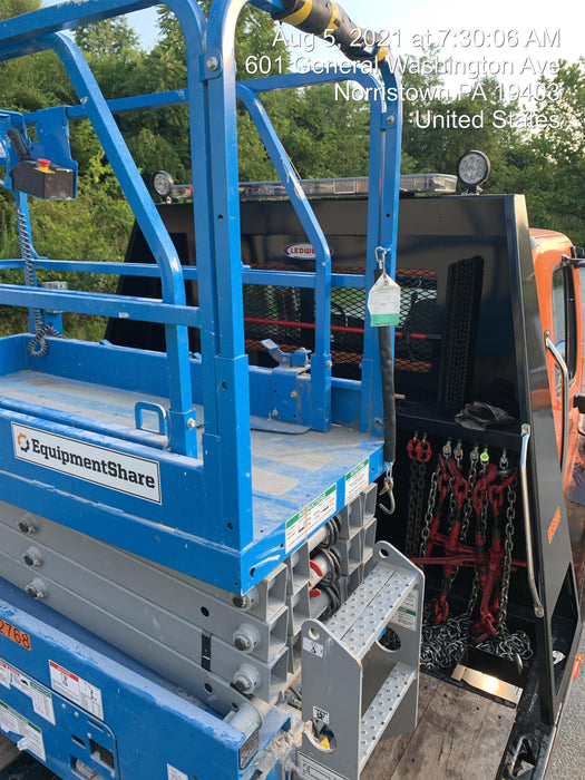 2020 Genie GS-1930 Fixed rails with chain entry gate - Pre A92.20