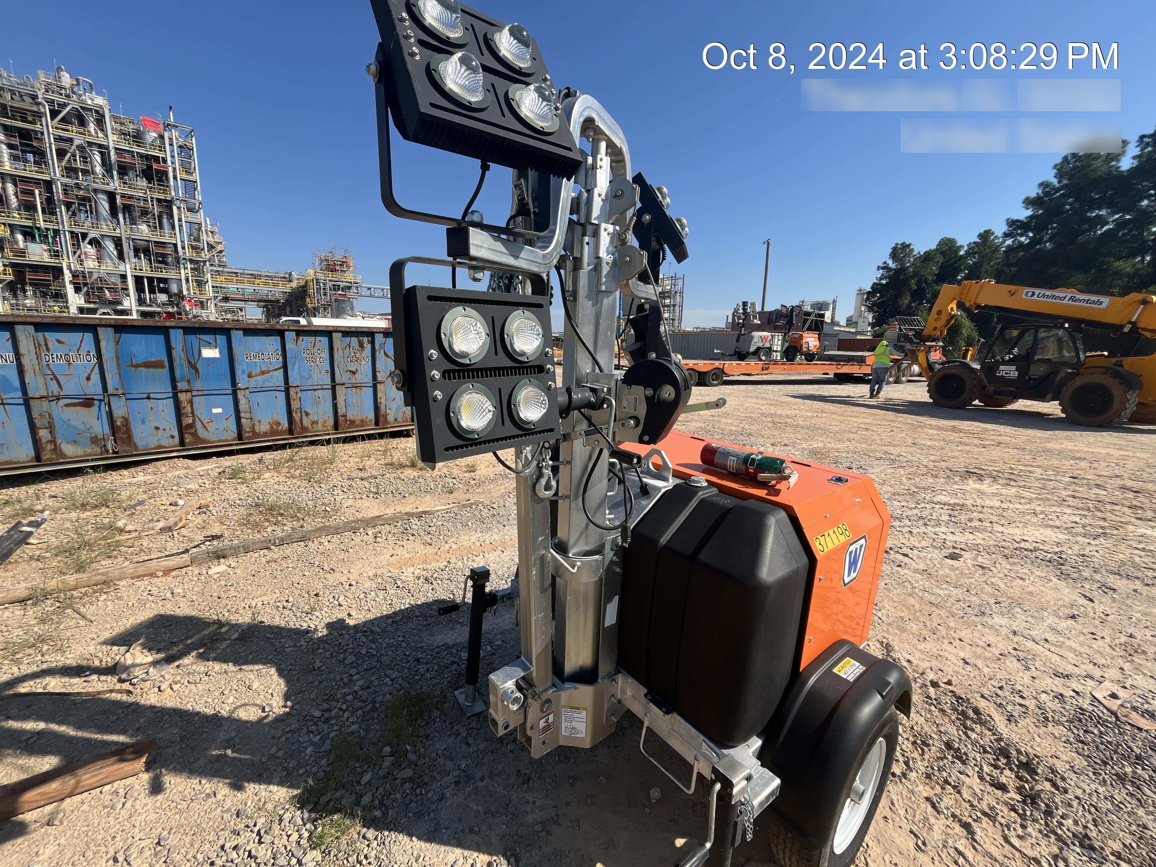 2023 Wanco WLTT-4MM4K Diesel, Deep Sea Controller, Shore Power Plug, Auto Start, (4) 350W LED Floodlights, 4kW Generator, 60 Gal Fuel Tank, 2" Ball, T3