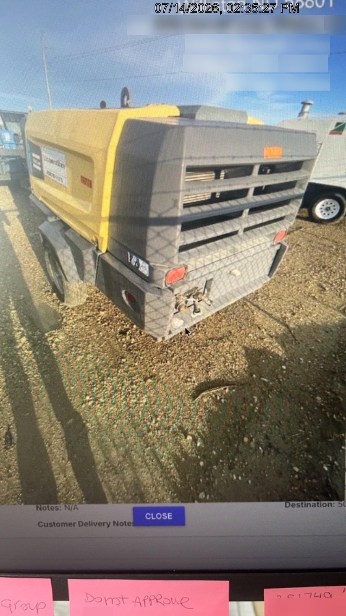 2020 ATLAS COPCO XATS 400 PFF