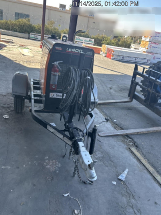 2022 Lincoln Electric LE400 Kubota V1505, Trlr, Cable Rack, Light Kit, ES Decals, T3