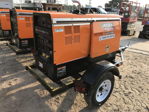 2021 Lincoln Electric Vantage 322 Vantage 322 Ready Pak 3 w/ Decals, ORANGE (includes trailer, cable rack, fender light kit) NO Telematics