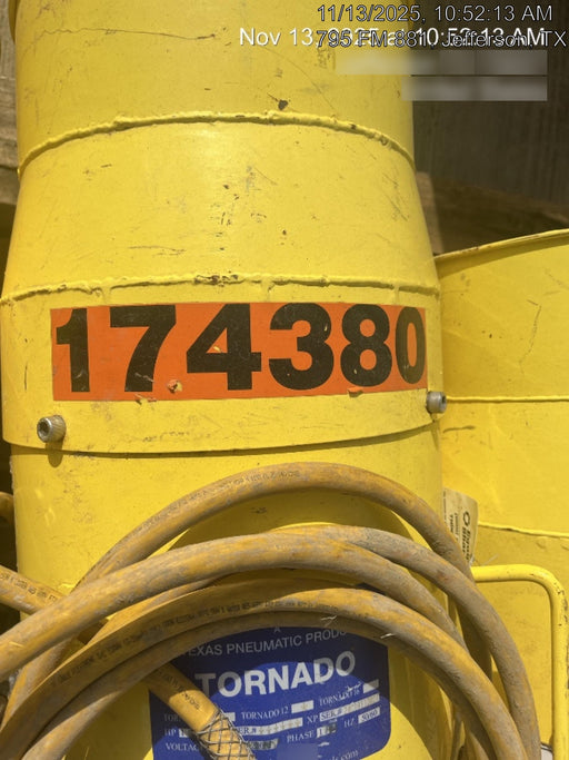 2021 TEXAS PNEUMATIC TOOLS, INC. TB-12-EXP