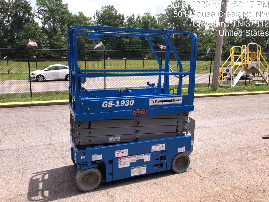 2020 Genie GS-1930 Fixed rails with chain entry gate - Pre A92.20