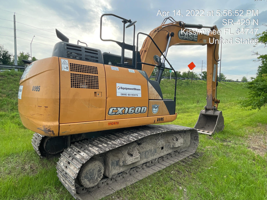2016 CASE CX160D
