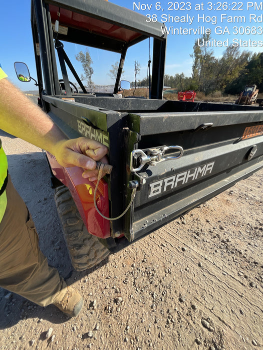 2021 Yanmar YU1000 Canopy, Steel Wheel, Poly WindShield, Beacon, Backup Alarm