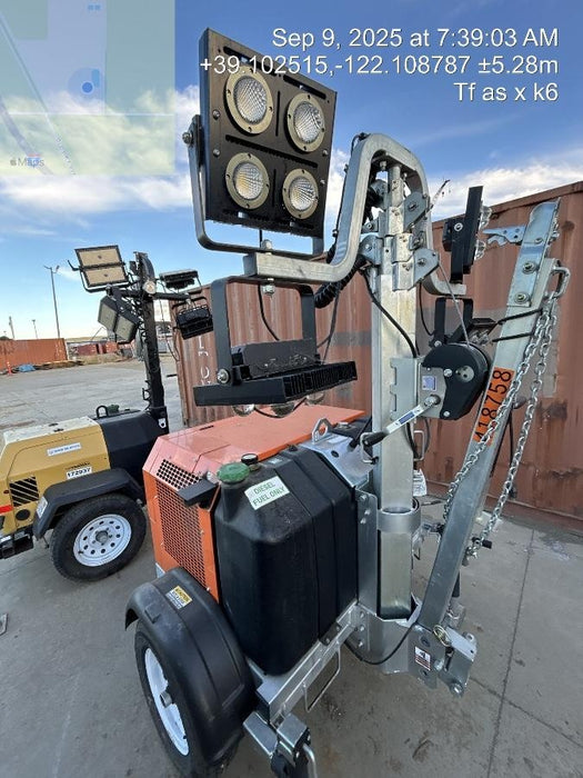 2024 Wanco WLTT-4MM4K Diesel, Deep Sea Controller, Shore Power Plug, Auto Start, (4) 350W LED Floodlights, 4kW Generator, 60 Gal Fuel Tank, 2" Ball, T3