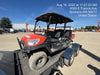 2022 Kubota RTV-X1140W-H Plastic Canopy, Windshield Acrylic Clear, LED Strobe Light, Wire Harness Kit, Back up Alarm