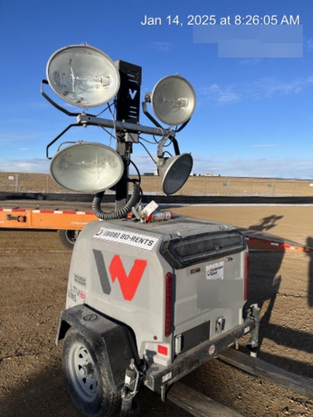 2018 Wacker Neuson LTV6L-MH Wacker Neuson LTV6L Mobile Light Tower w/Fuel Level Sensor Installed