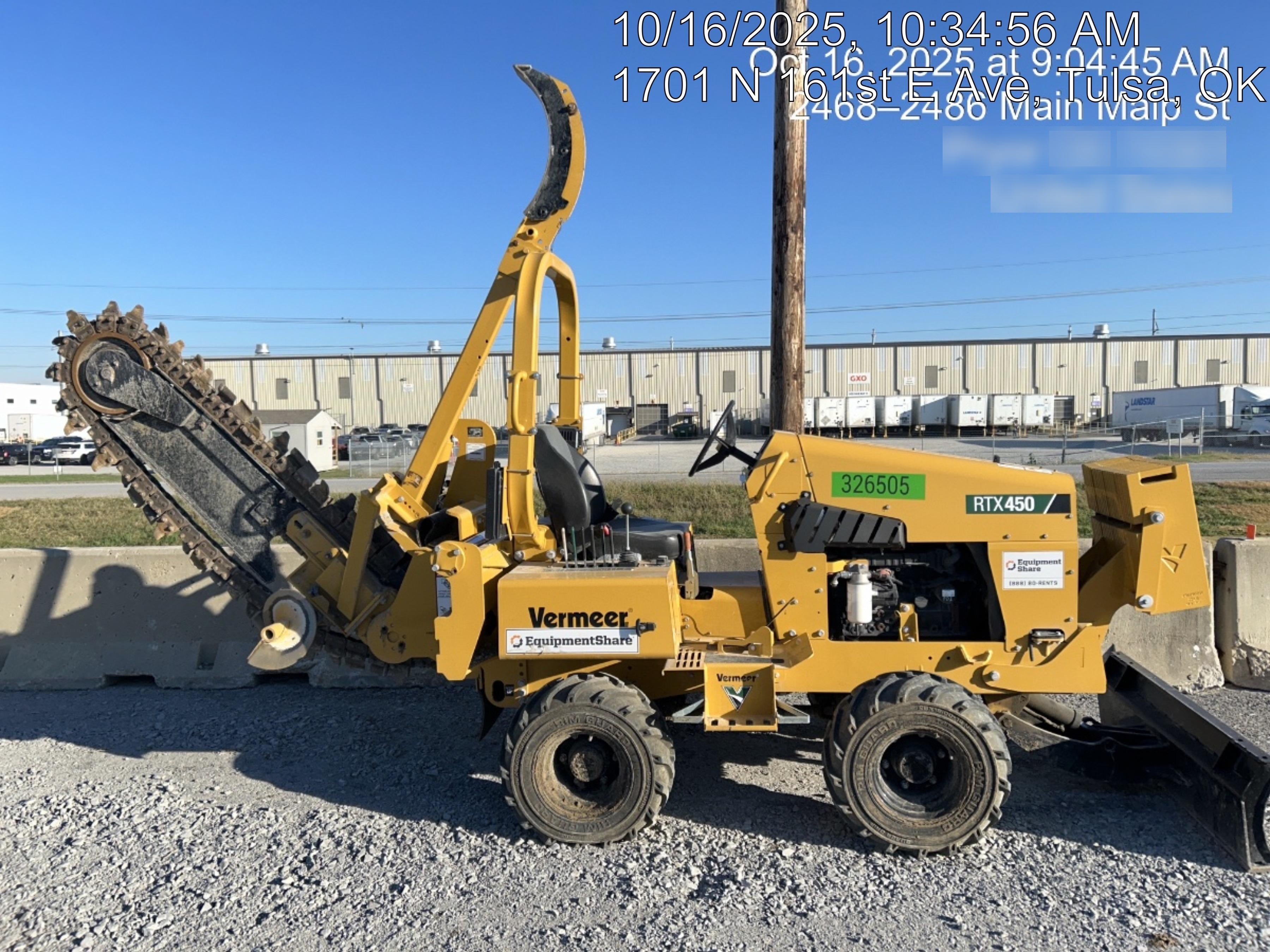 2023 VERMEER RTX450