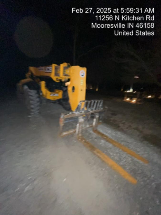 2020 JCB 509-42 Cab/Heat/Air, Solid Tires, Work Lights, Beacon, Aux Hydraulics, Back up Alarm, Lifting Eye, ES Decals