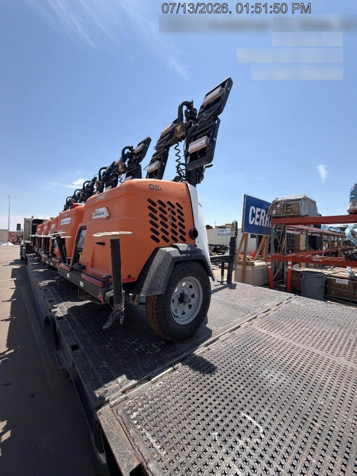 2024 Generac MLT2 Diesel, Flex Switch 120V Input, Powerzone Controller, 
(4) 320W LED Lights, 4kW Generator, 39.9 Gal Fuel Tank, 2" Ball, T3