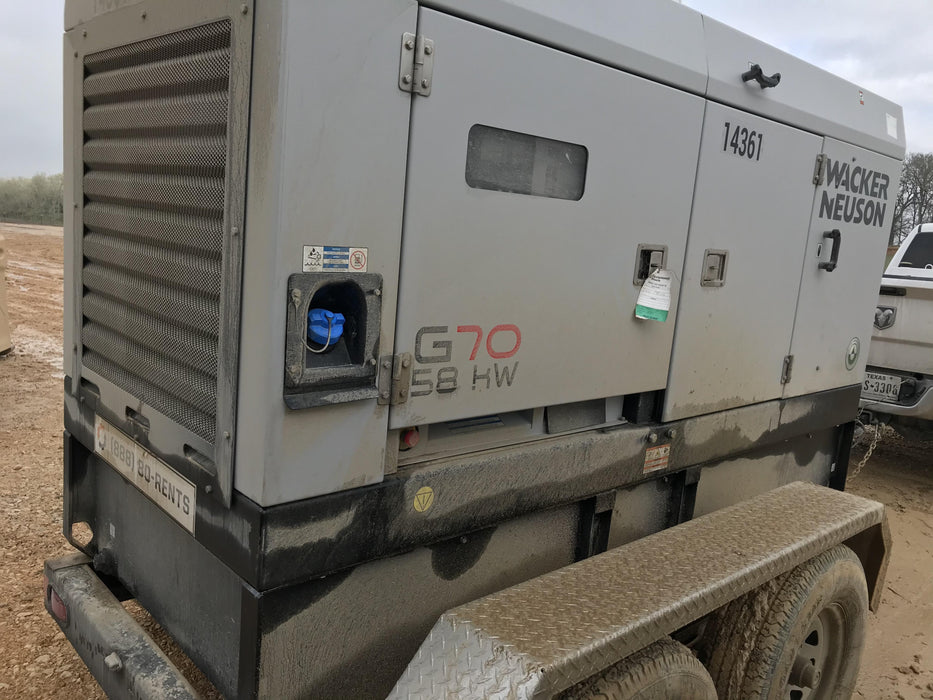 2018 WACKER NEUSON G70