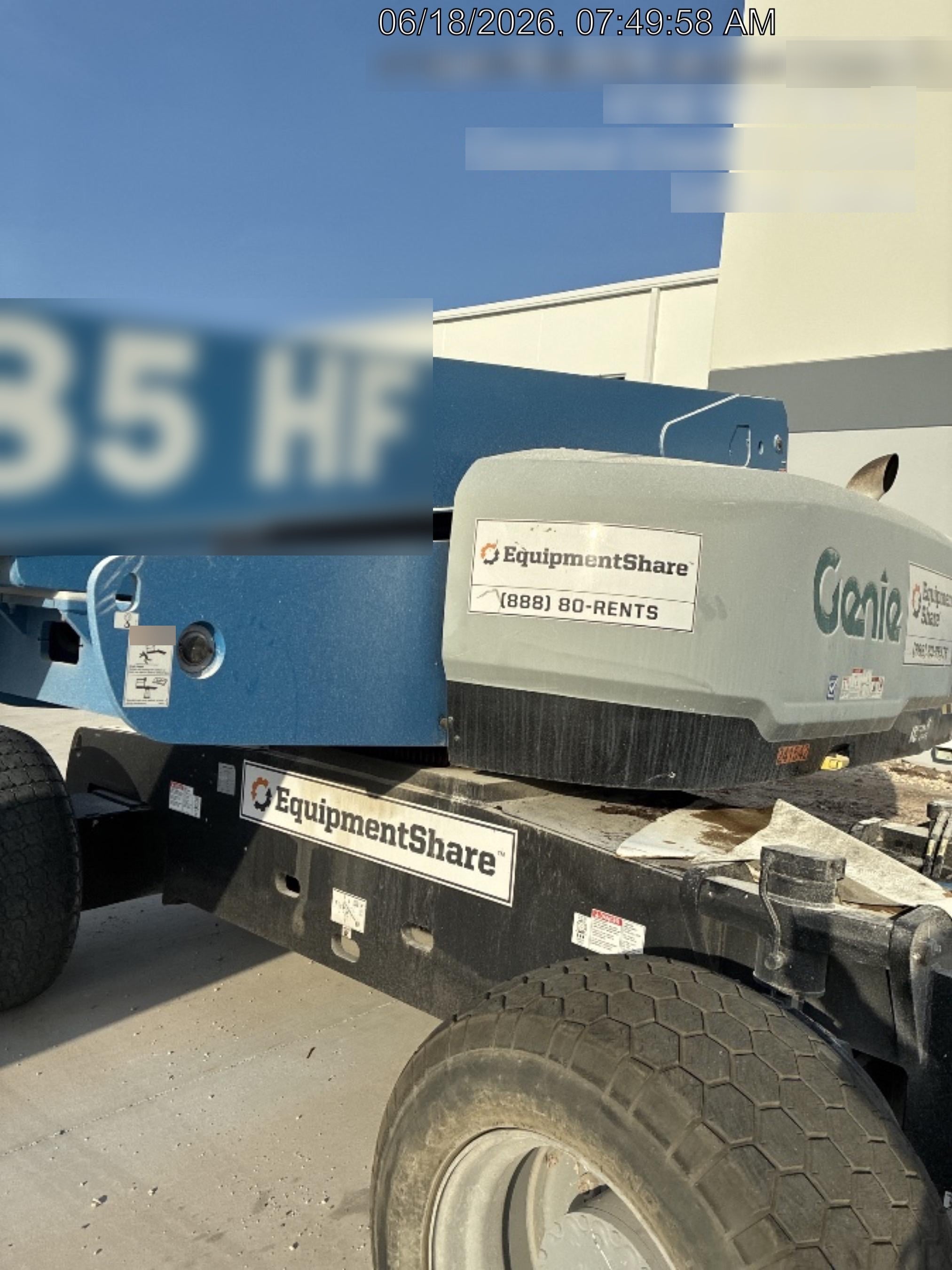 2022 GENIE S-85 HF