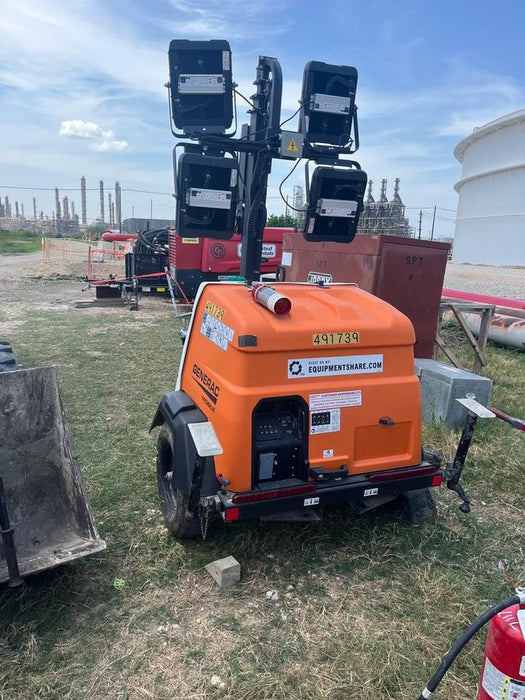 2025 Generac MLTS-4 Diesel, Mitsubishi L2E, 7.1 hp @1800 rpm, Flex Switch 120V Input, Powerzone Controller, (4) 320W LED Lights, 4kW Generator, 39.9 Gal Fuel Tank, 2" Ball, ES Decals