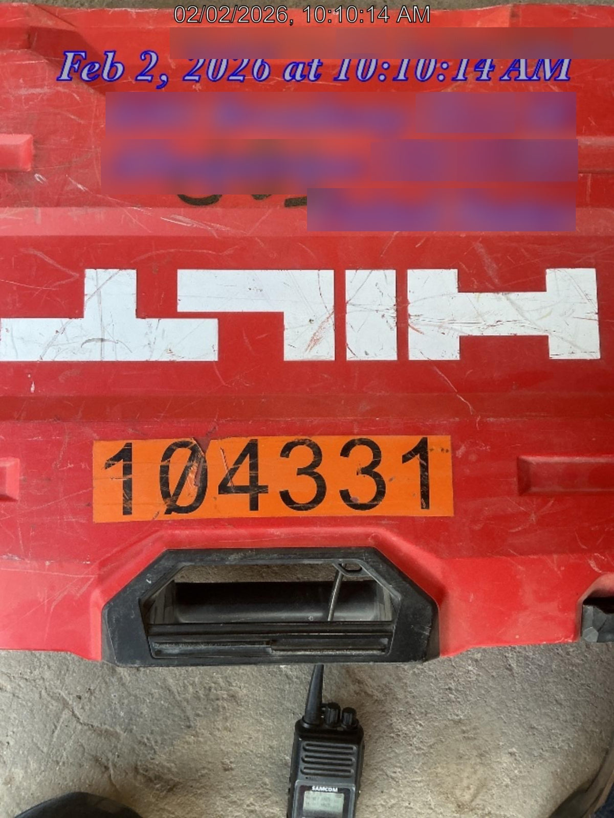 2020 HILTI DD 150-U
