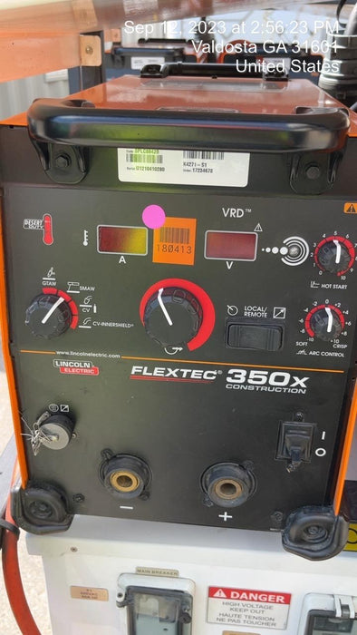 2021 LINCOLN ELECTRIC FLEXTEC 350X