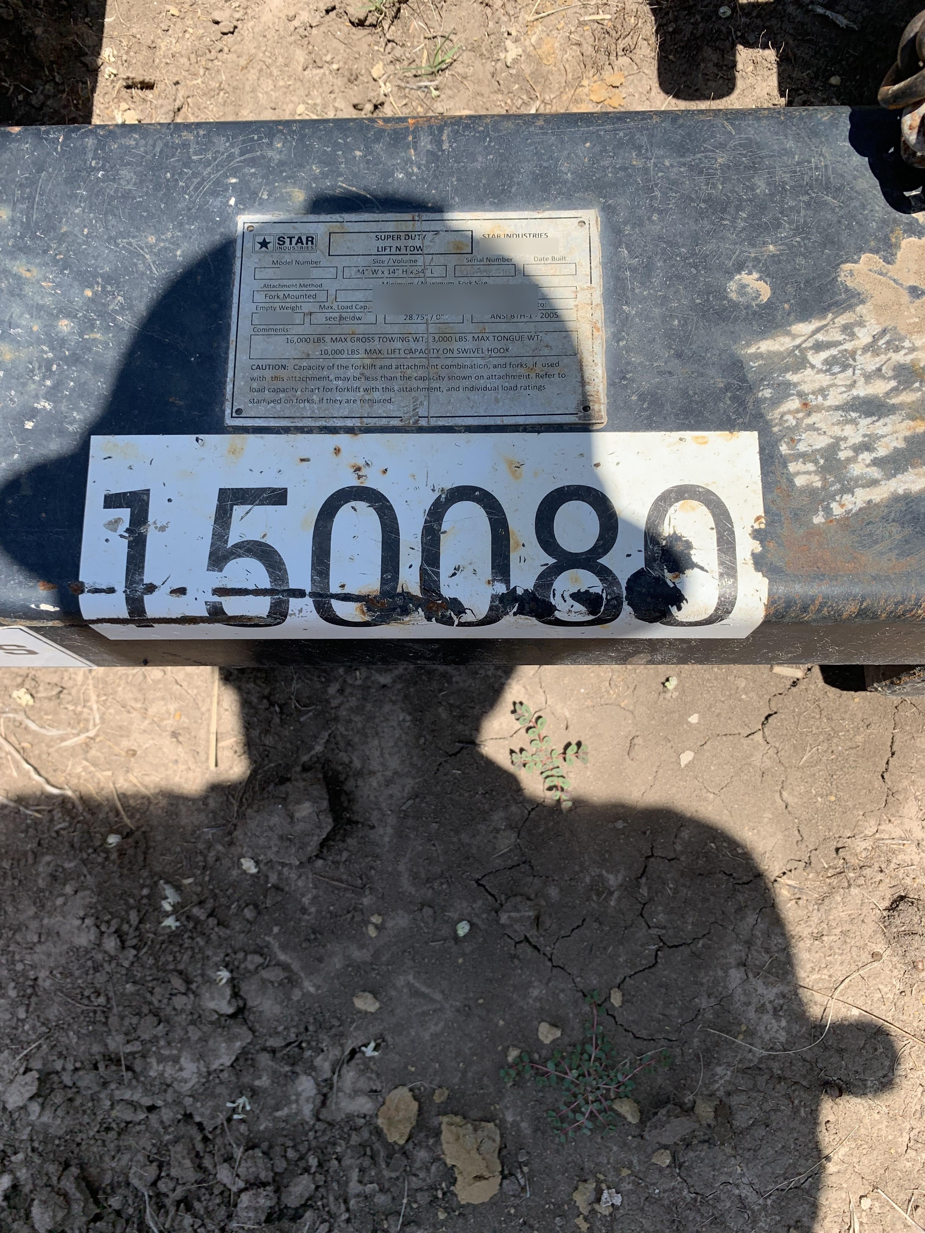 2021 STAR INDUSTRIES 1395B