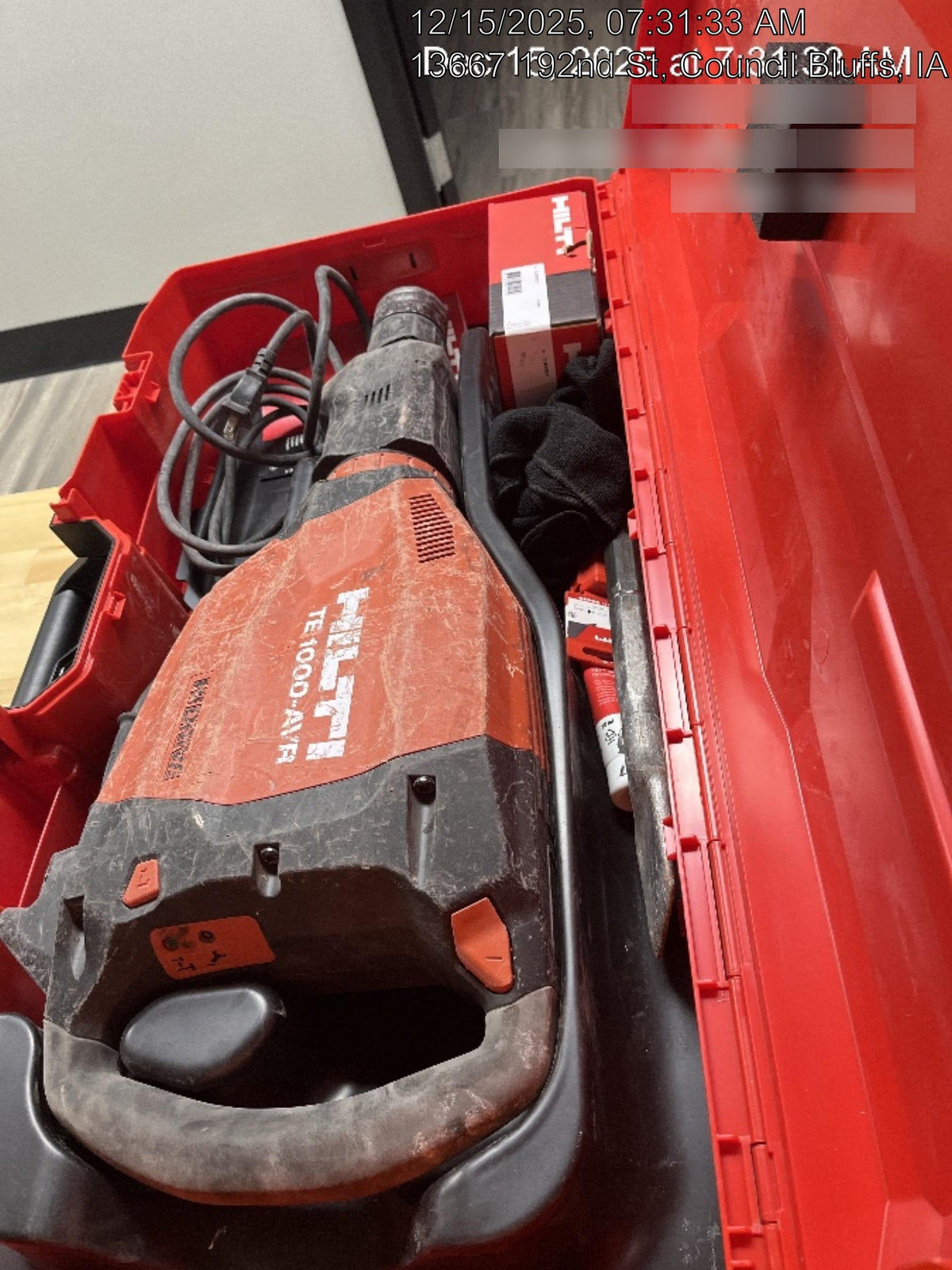 2023 HILTI TE 1000-AVR