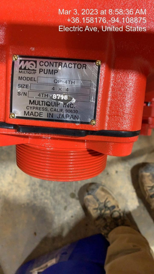 2023 MULTIQUIP QP4TH