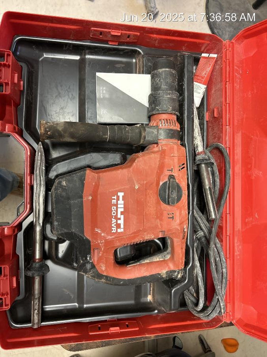 2021 HILTI TE 50-AVR