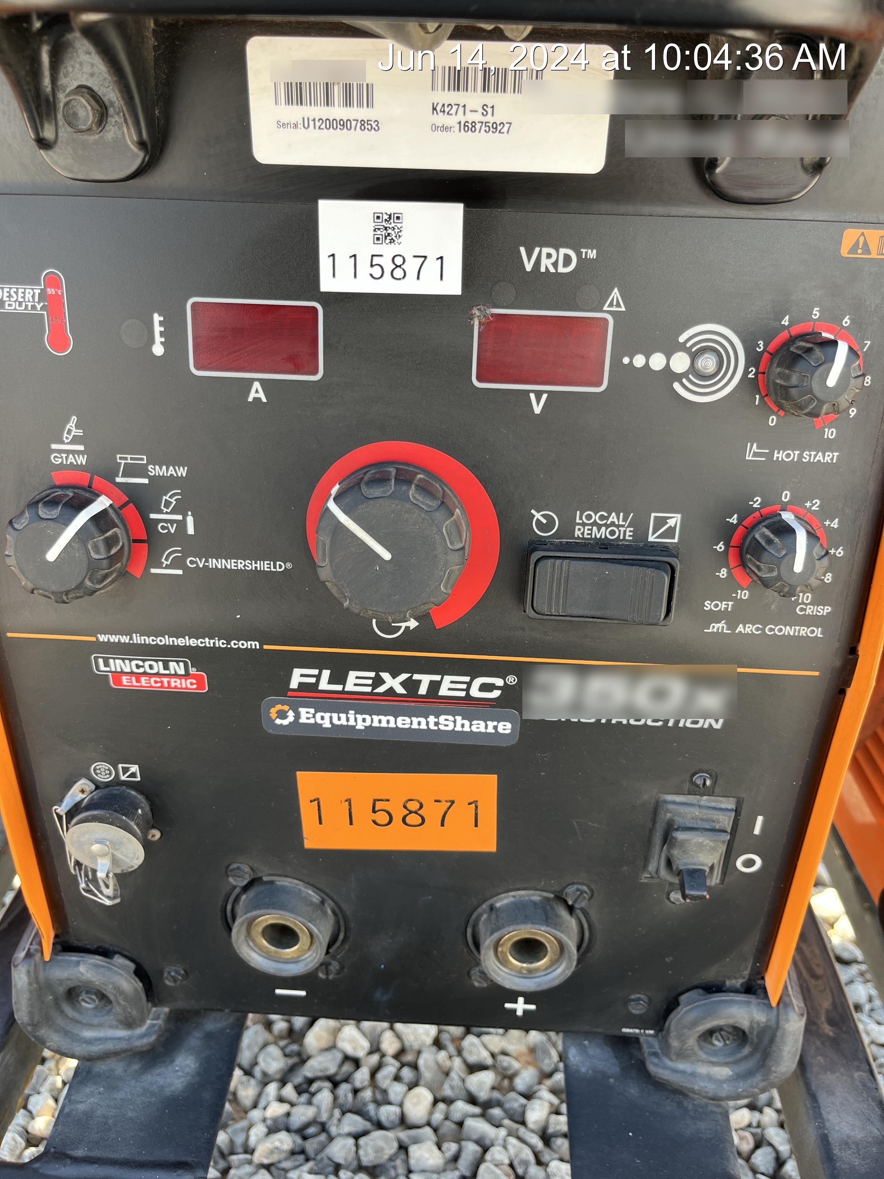 2020 LINCOLN ELECTRIC FLEXTEC 350X