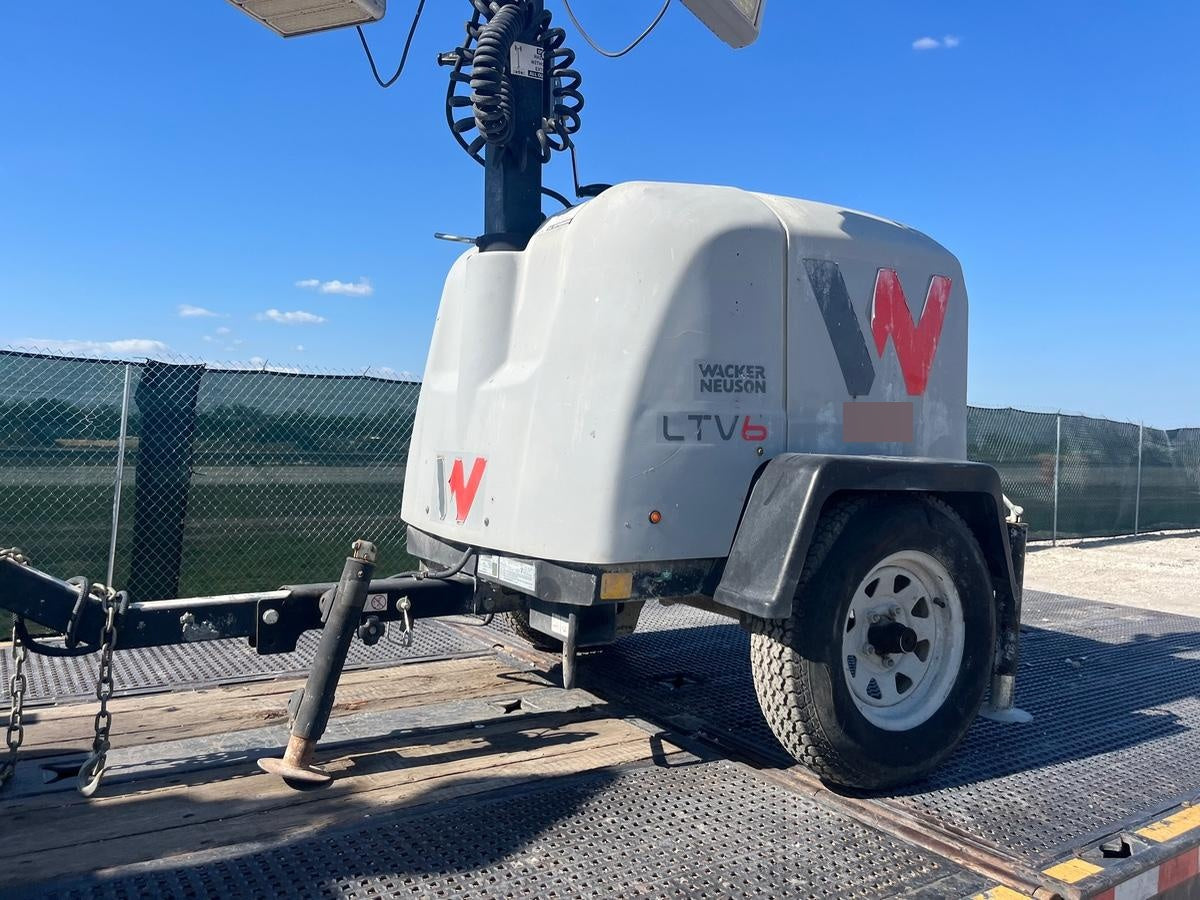 2020 Wacker Neuson LTV6K LTV6K-METAL HALIDE LIGHT TOWER, 60HZ, KUBOTA, LED 300