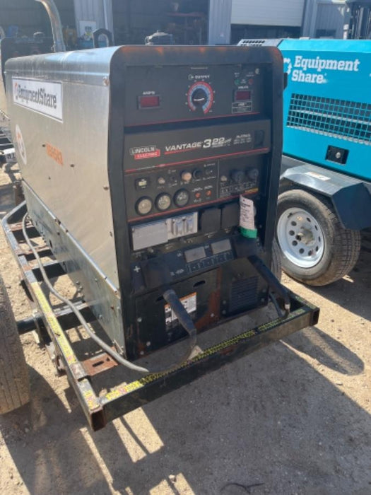 2021 Lincoln Electric Vantage 322 Vantage 322 Ready Pak 3 w/ Decals, ORANGE (includes trailer, cable rack, fender light kit) NO Telematics