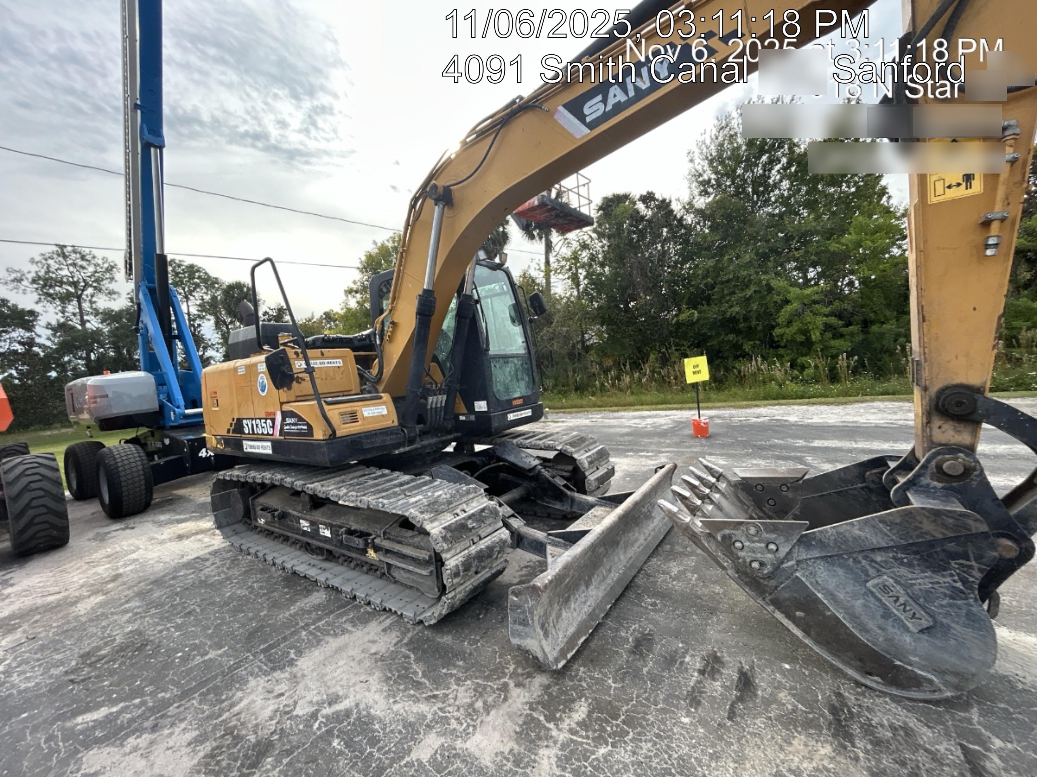 2019 SANY SY135C