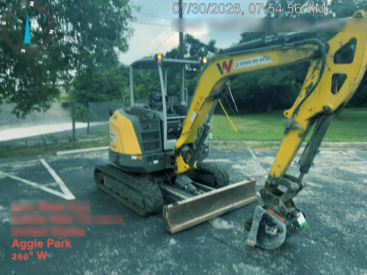 2020 Wacker Neuson EZ36 MX,TRK,LONG,CANOPY w/QC Coupler, 12"/18"/24" HD Buckets