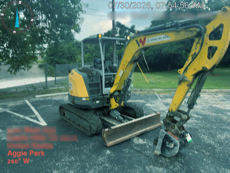 2020 Wacker Neuson EZ36 MX,TRK,LONG,CANOPY w/QC Coupler, 12"/18"/24" HD Buckets
